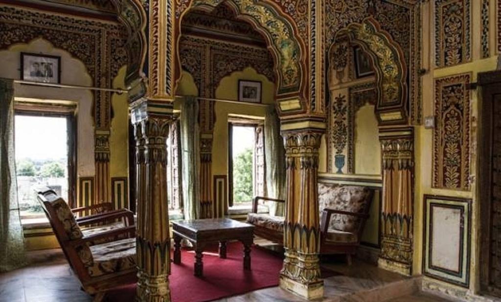 Narayan Niwas Castle Otel Ramgarh Shekhawati Oda fotoğraf
