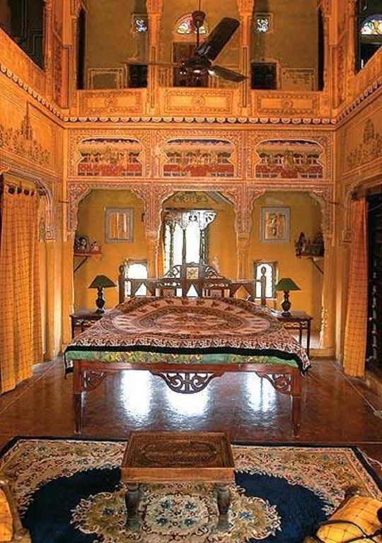 Narayan Niwas Castle Otel Ramgarh Shekhawati Oda fotoğraf